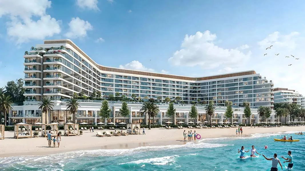 Waterfront building view