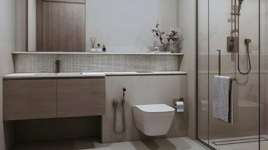 Modern bathroom