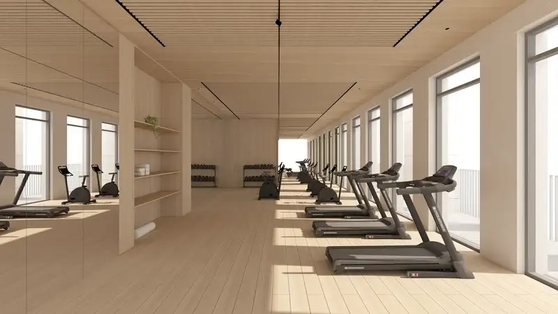 Gym interior