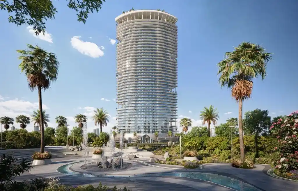 Modern residential tower