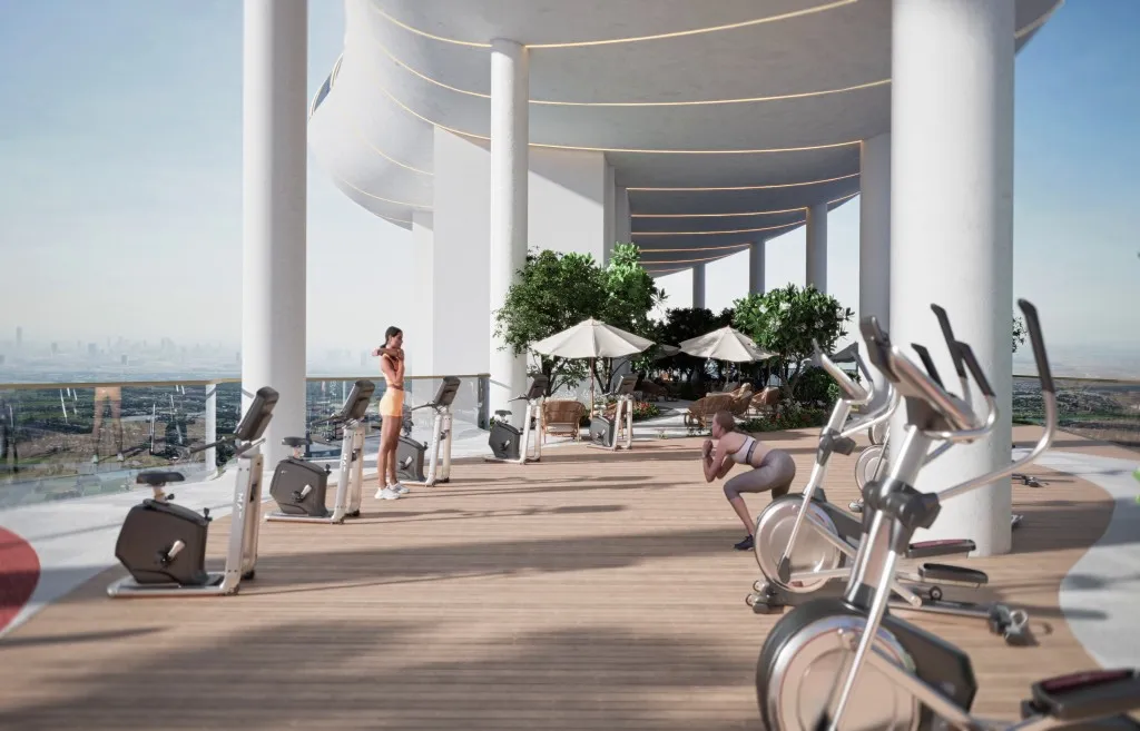 Outdoor seating area