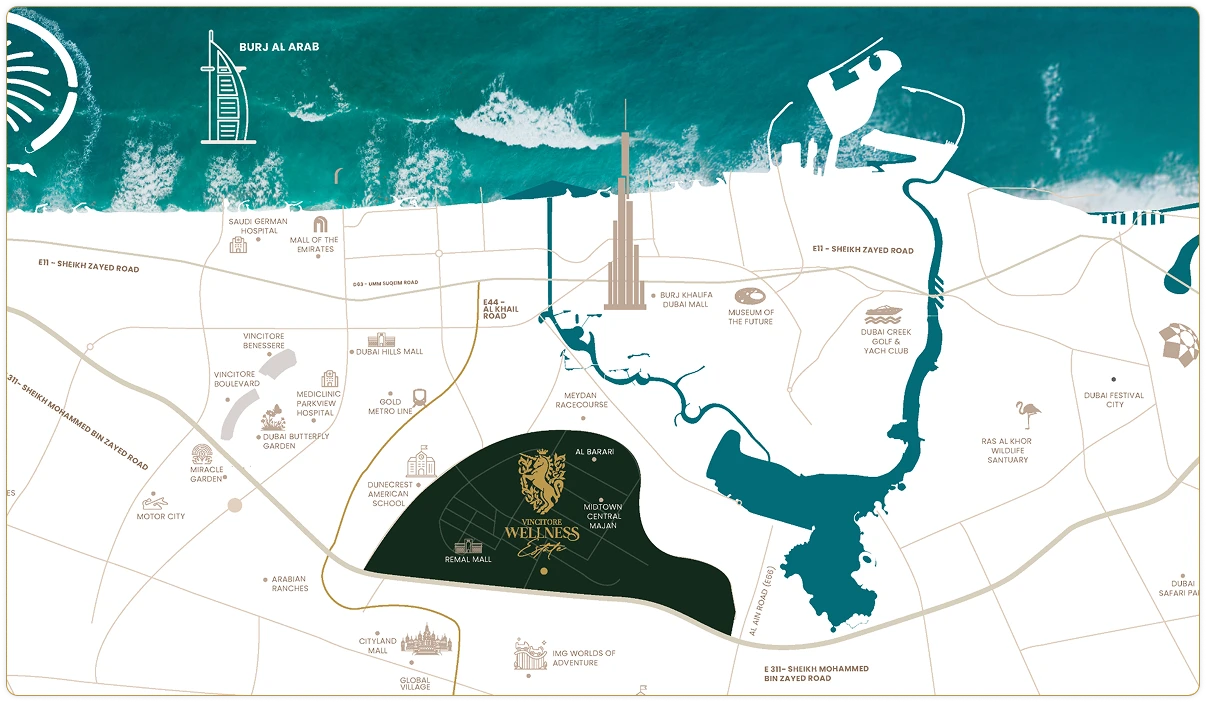 Vincitore Wellness Estate Master Plan