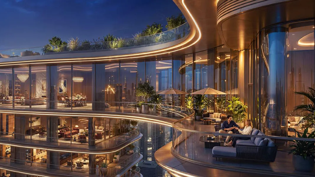 Premium outdoor dining area