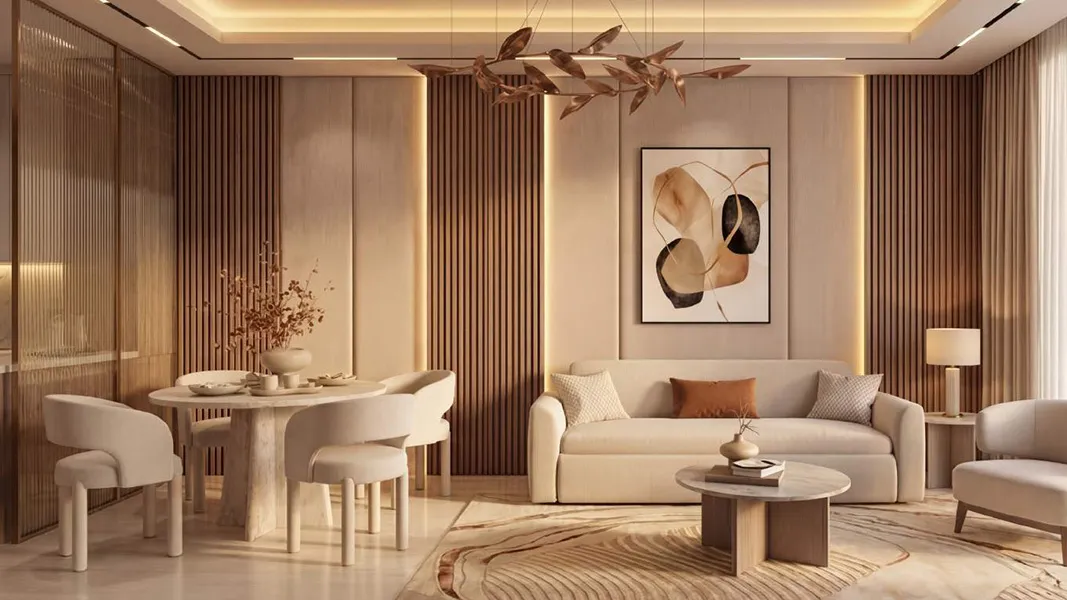 Luxury lounge interior